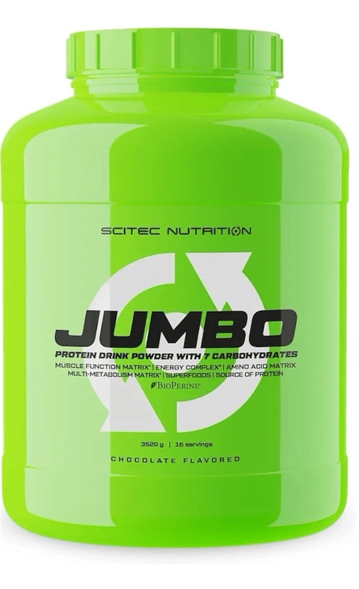 Scitec Nutrition Jumbo – 3520g + Bonus | Mass Gainer hochkalorisch - NirooX NutritionNirooX Nutrition