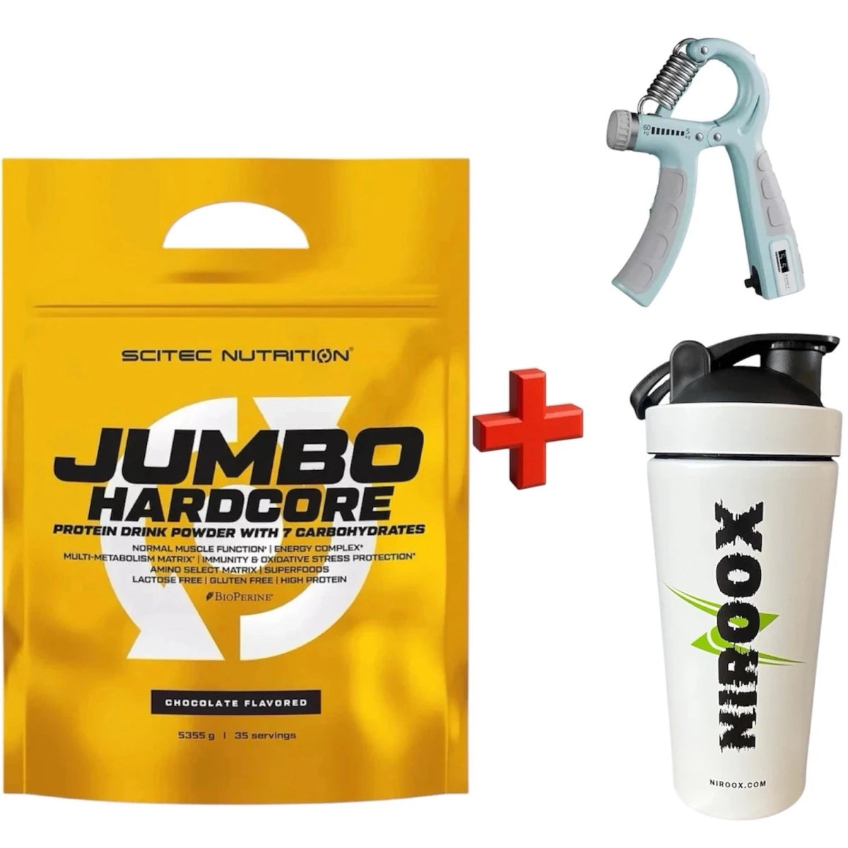 Scitec Nutrition Jumbo Hardcore 5355g Weight Gainer Muskeln - NirooX NutritionNirooX Nutrition