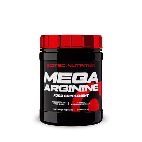 Scitec Nutrition Mega Arginine 140 Kapseln/ 3 x 140 Kapseln / 420 Kapseln - NirooX NutritionNirooX Nutrition