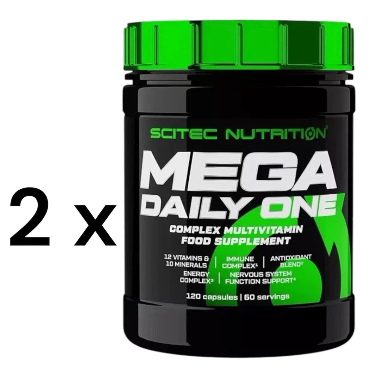 Scitec Nutrition Mega Daily One Plus 2x 120 Kapseln Vitamine/ 240 Caps. - NirooX NutritionNirooX Nutrition