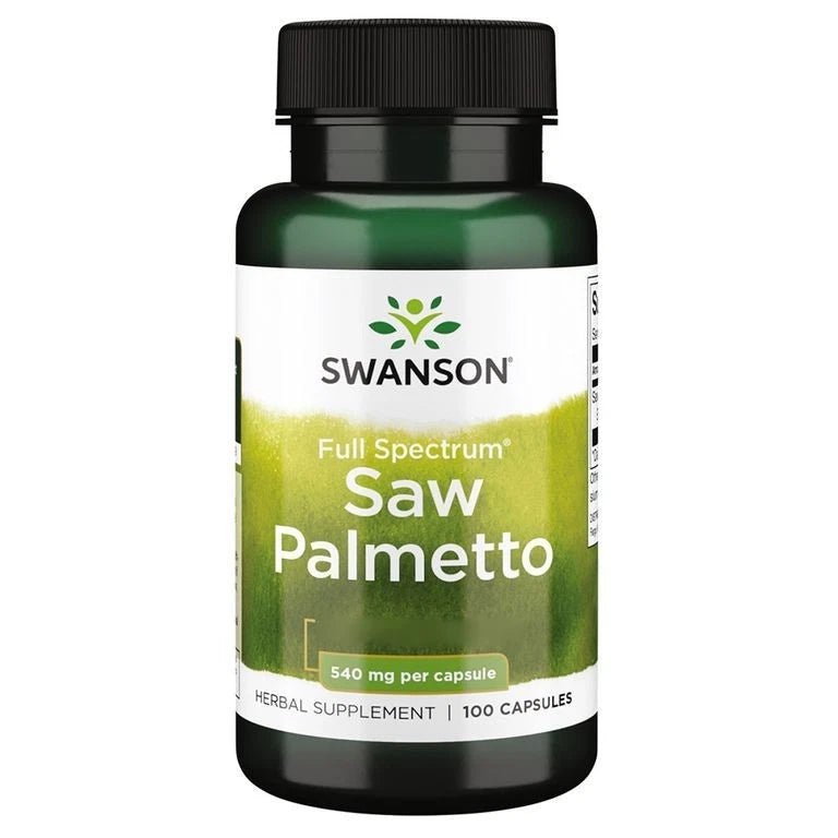 Swanson Saw Palmetto – 100 Kapseln | Sägepalme 540mg Prostata - NirooX NutritionNirooX Nutrition