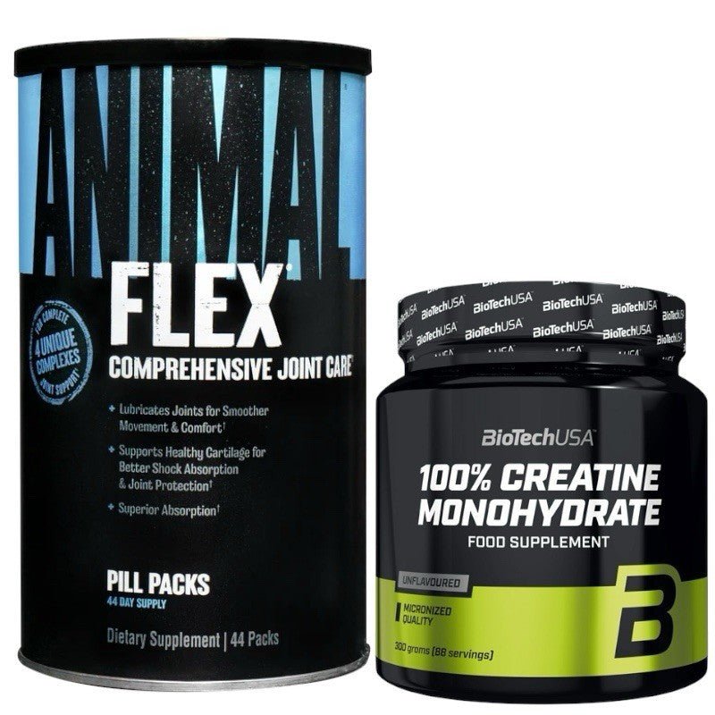 Universal Animal Flex 44 Packs + Creatin 300g | Gelenke Bundle kaufen - NirooX NutritionNirooX Nutrition