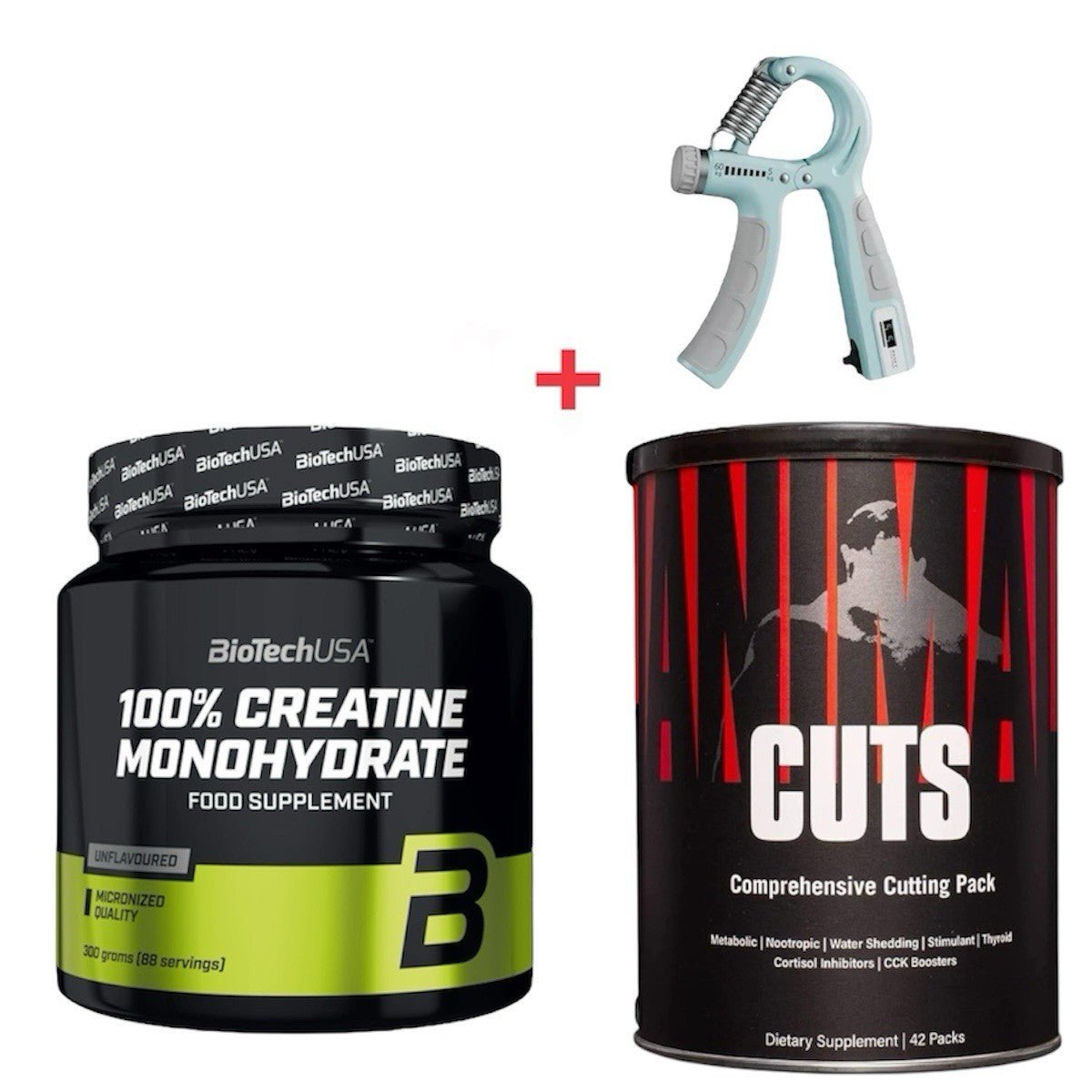 Universal Nutrition Animal Cuts 42 Packs Creatin 300g Fatburner Bundle Definition NirooX