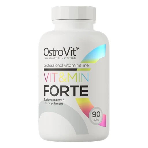 VIT&amp;MIN Forte 90 Tabletten Multivitamin &amp; Mineralien C,D, Zink, Potassium - NirooX NutritionNirooX Nutrition