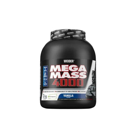 Weider Mega Mass 4000 3000g Dose Gainer Kohlenhydrate Eiweiß + Bonus - NirooX NutritionNirooX Nutrition